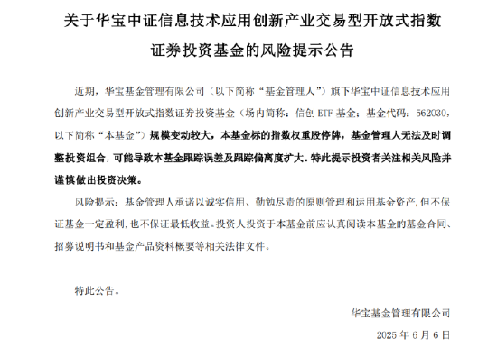 逐“光”(🥑)而(🙁)行？信创新晋“吸金大户”，562030叒现天量(📐)，基金公司紧急提示风险！金融科技突然变脸，什么原因